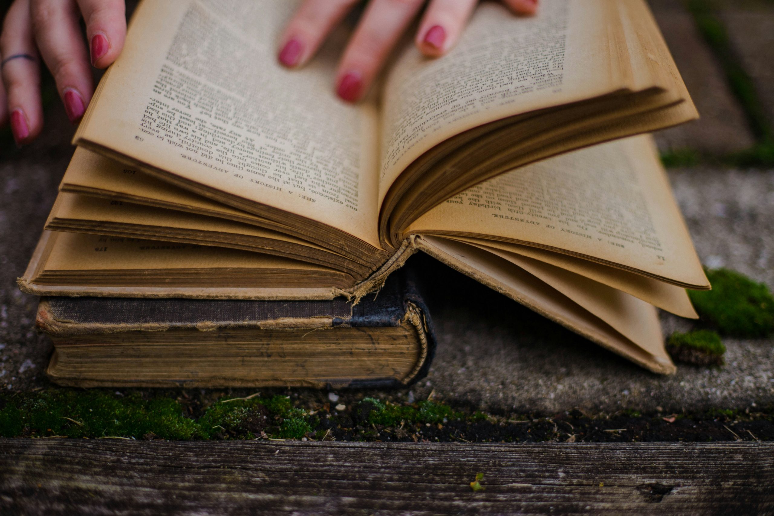 Erzählverhalten altes Buch