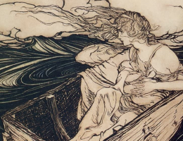 Danae und Perseus Mythos