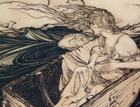 Danae und Perseus Mythos