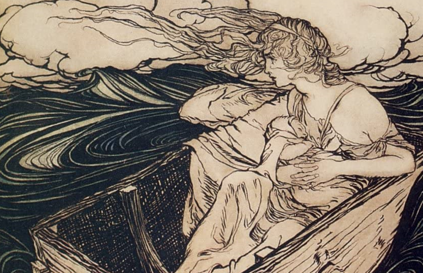 Danae und Perseus Mythos