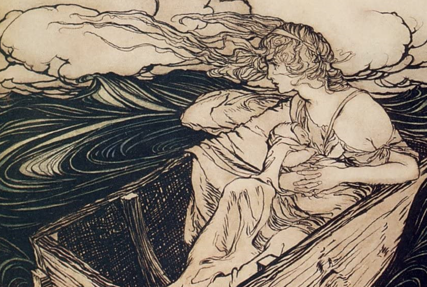 Danae und Perseus Mythos