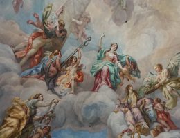 Engel im Märchen barocke Kirchenmalerei mit Engeln