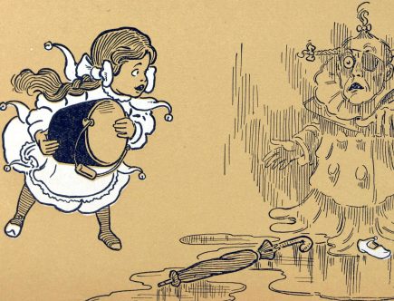 Der Zauberer von Oz alte Illustration